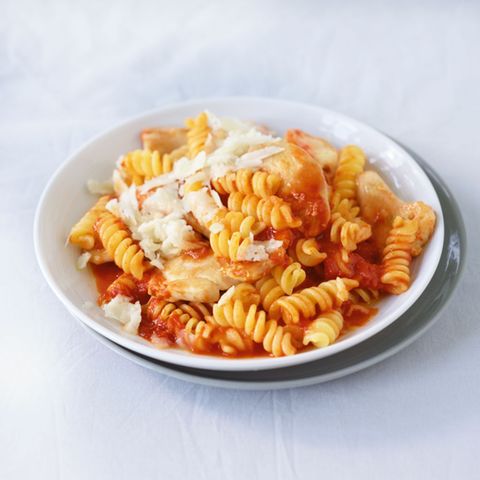 Tomaten-Harissa-Pasta