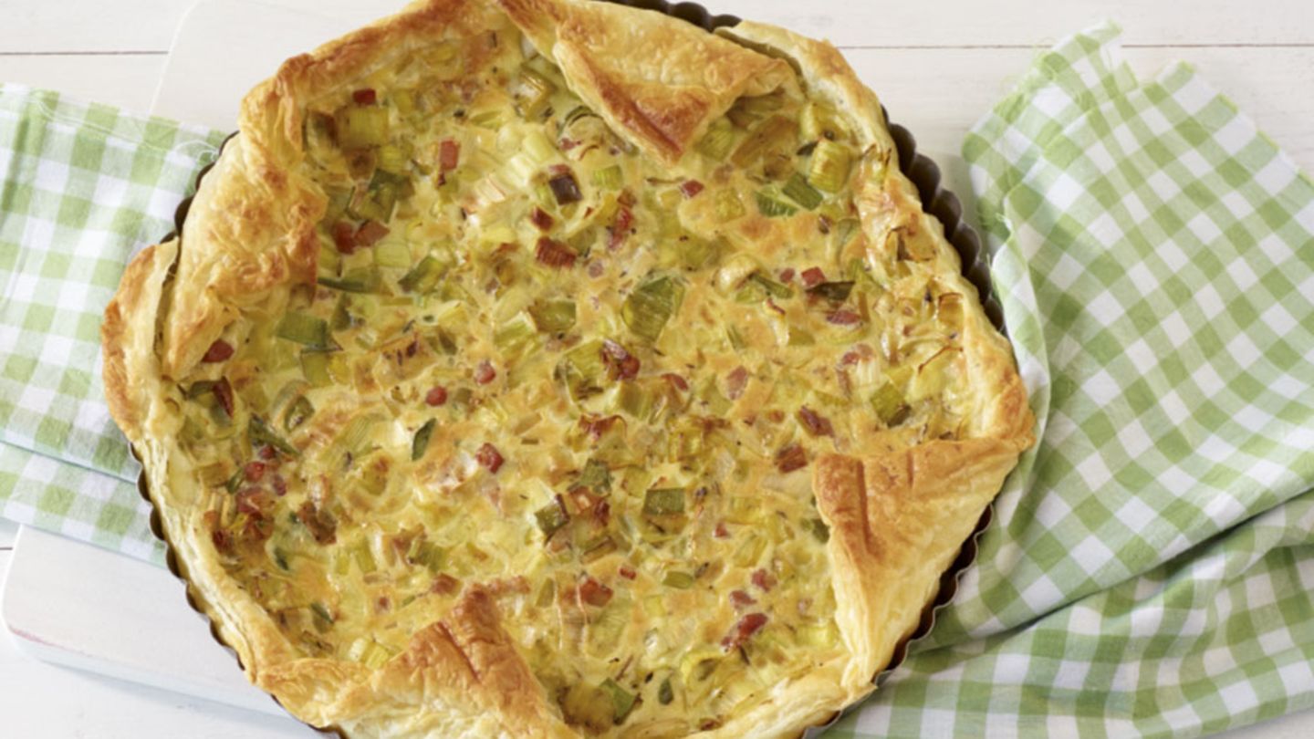 Lauch-Quiche Rezept - [ESSEN UND TRINKEN]