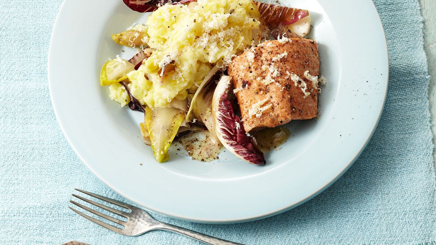 Chicorée-Kartoffelstampf Rezept