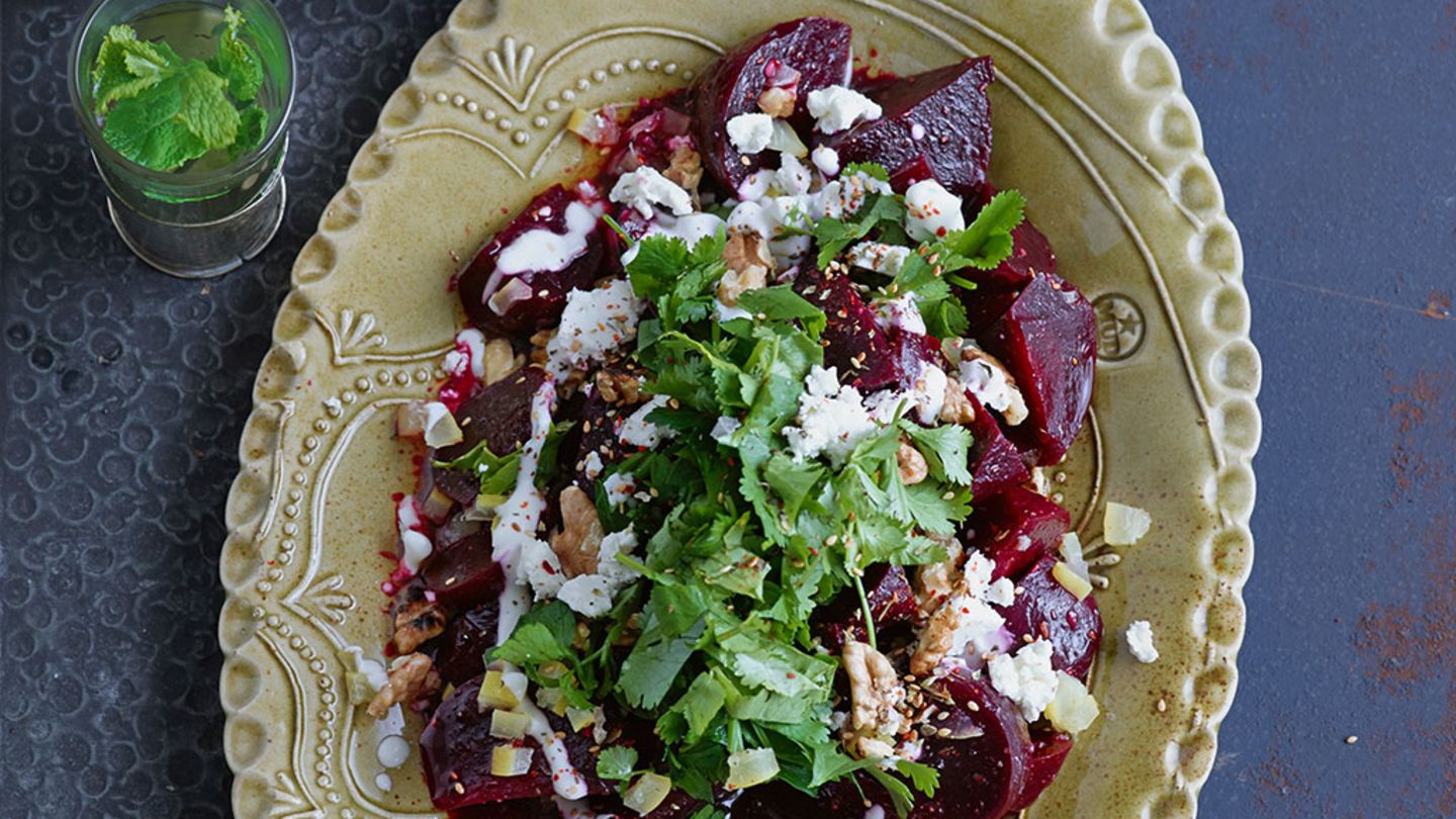 Rote-Bete-Salat orientalisch
