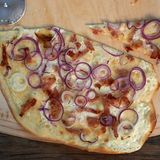 Speck-Zwiebel-Flammkuchen