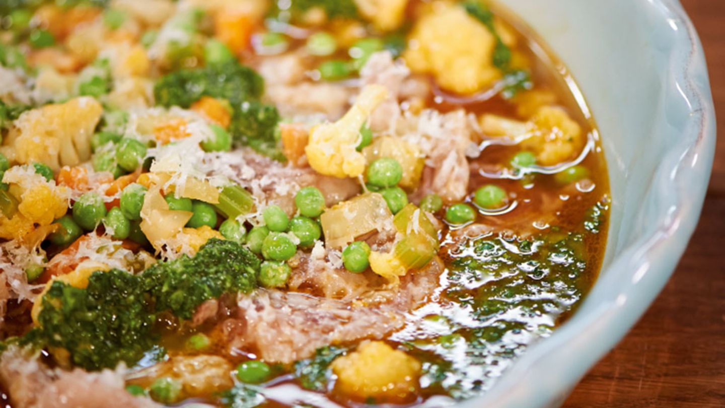 Minestrone mit Tafelspitz Rezept