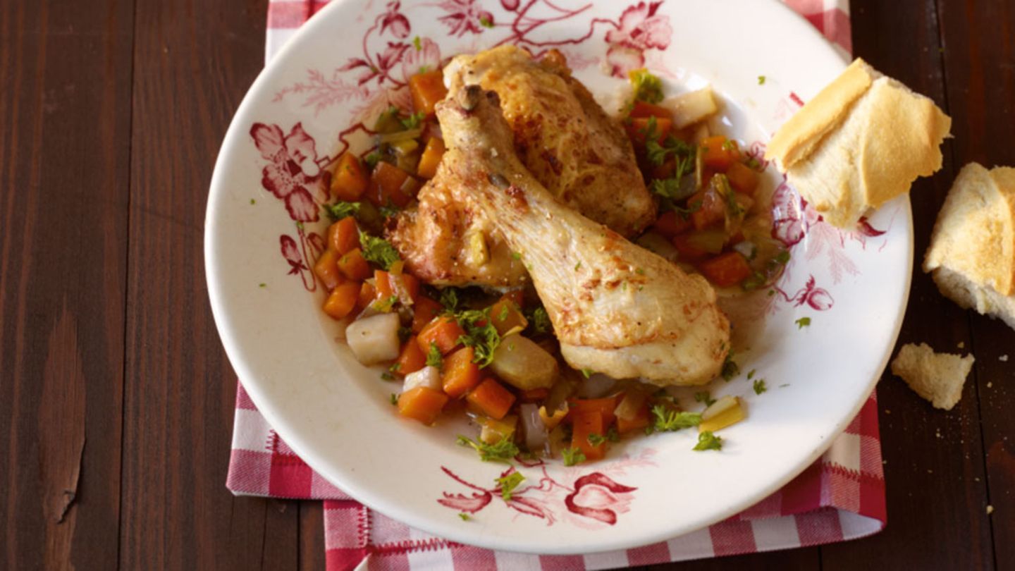 Coq au Vin Rezept