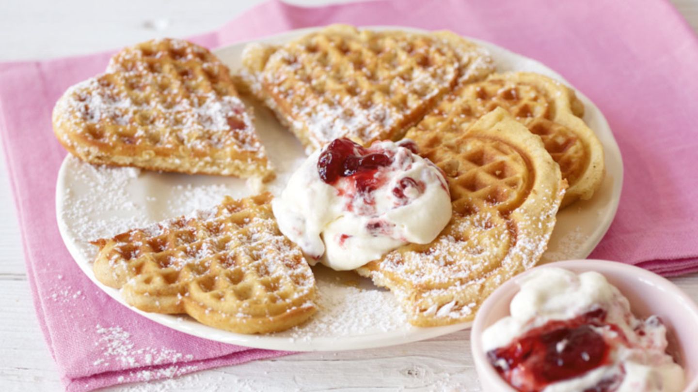 Haferflockenwaffeln Rezept