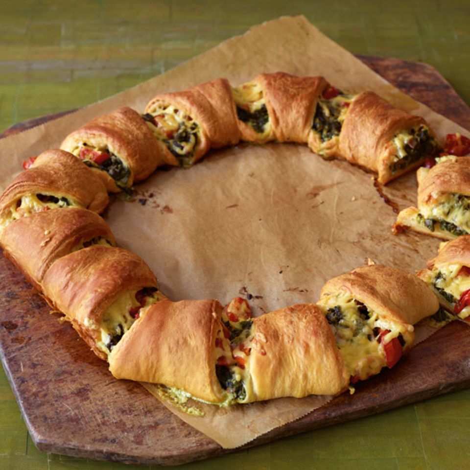 Deftiger Croissant Kranz Rezept Essen Und Trinken