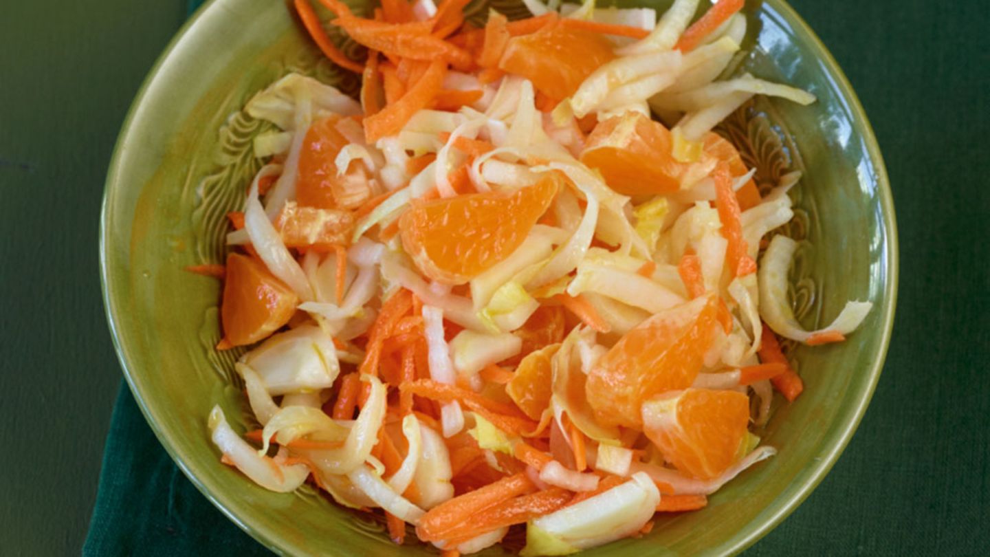 Chicorée-Möhren-Salat Rezept - [ESSEN UND TRINKEN]