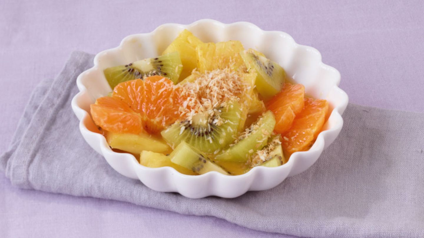 Exotischer Fruchtsalat Rezept - [ESSEN UND TRINKEN]