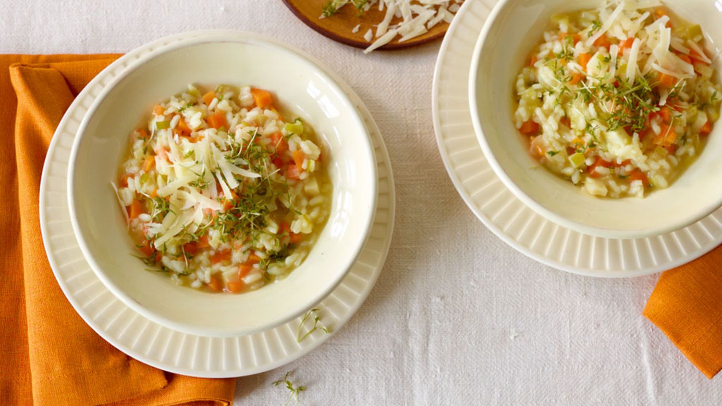 Gemüse-Risotto Rezept