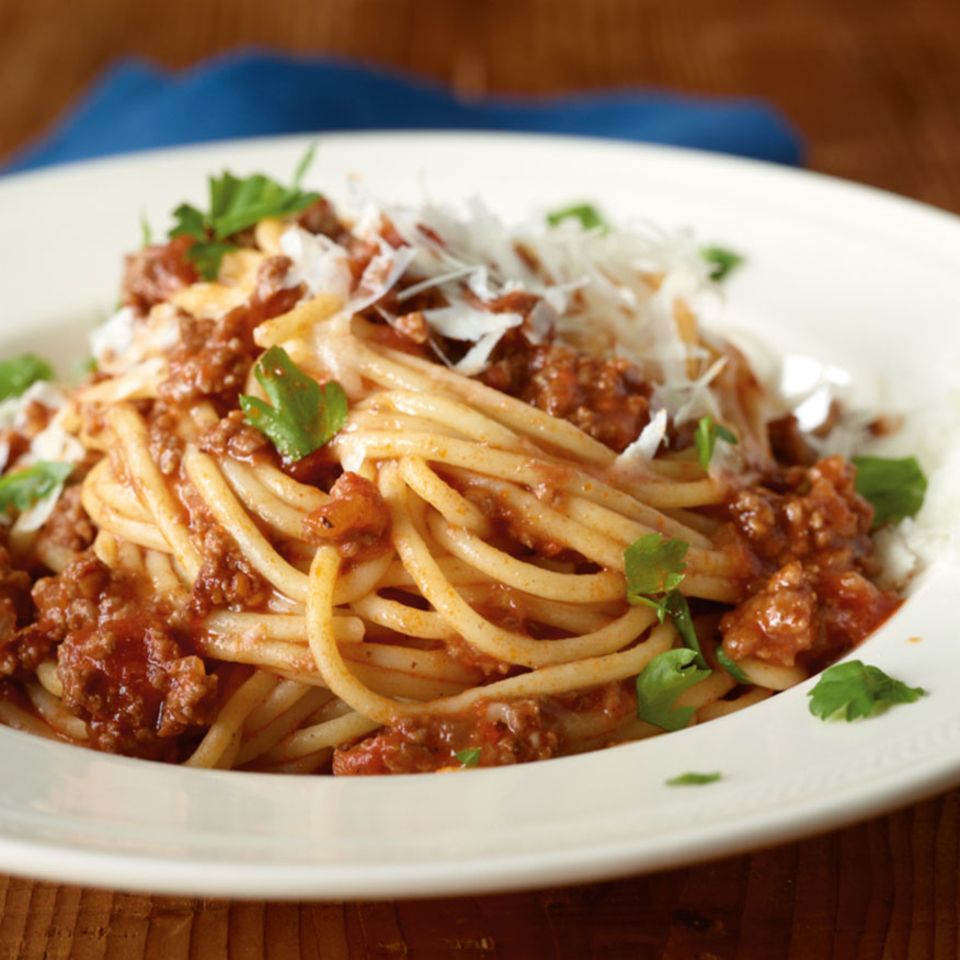 Spaghetti Bolognese und Varianten