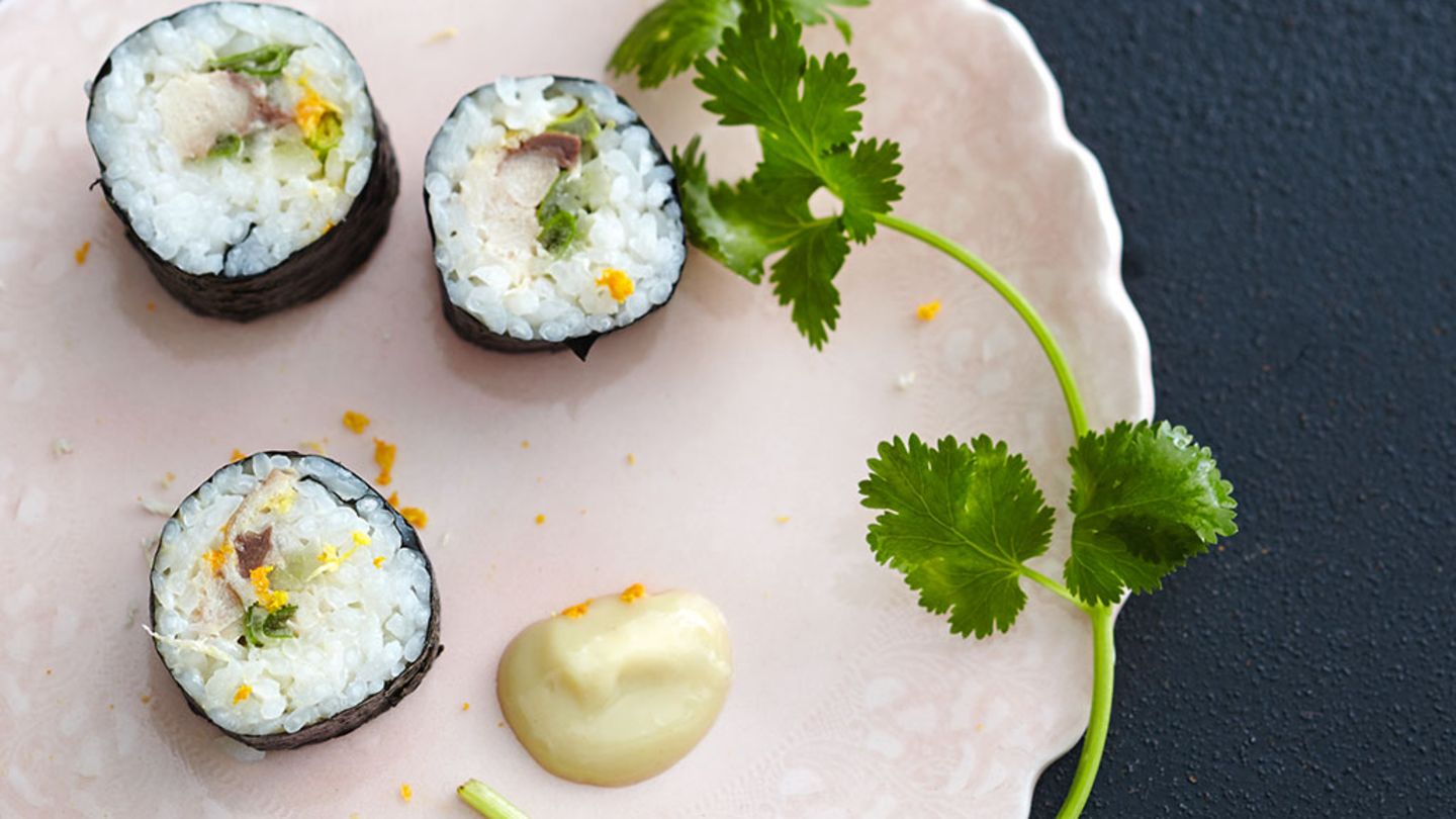 Räuchermakrelen-Maki Rezept
