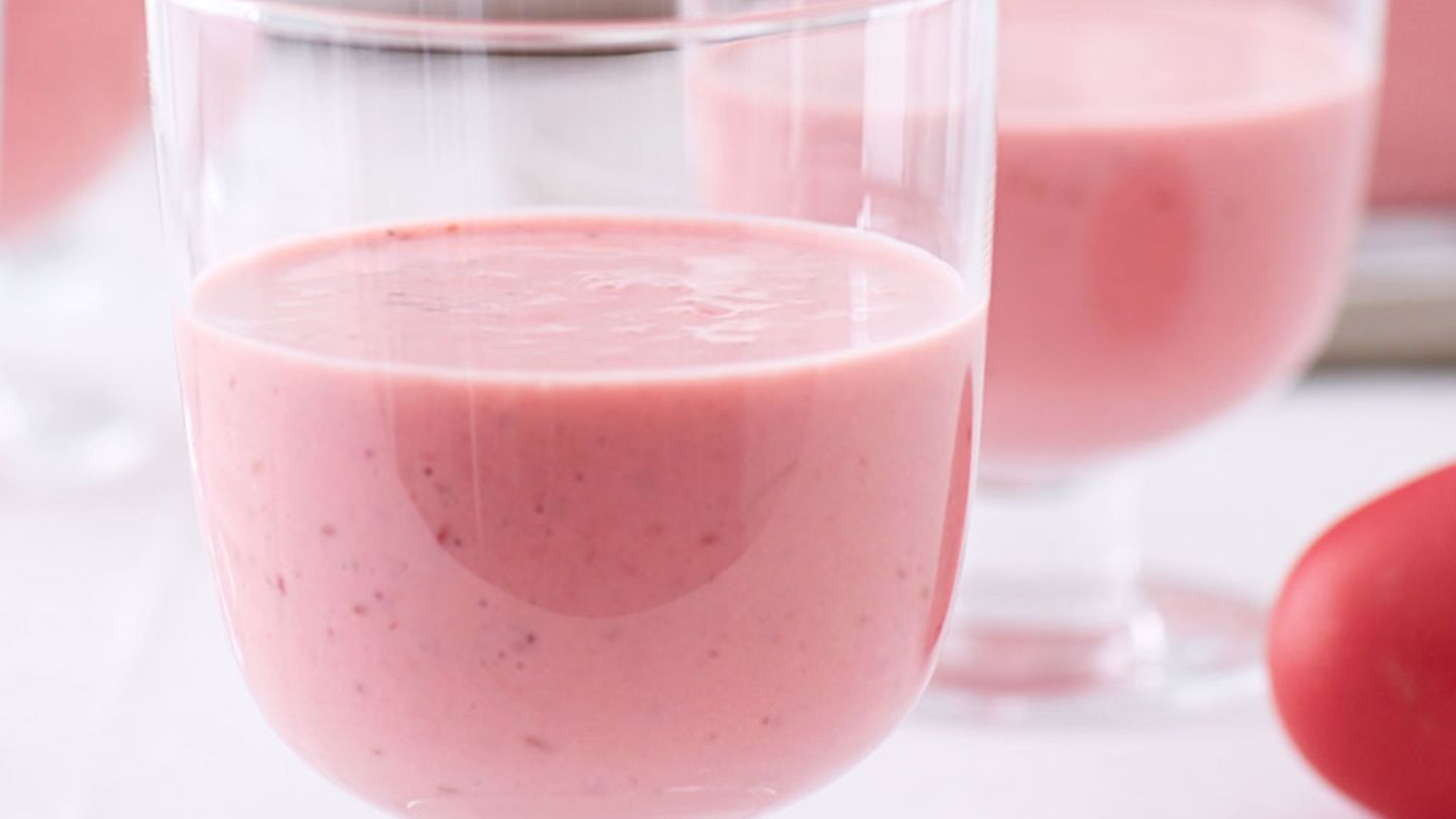 Erdbeer-Himbeer-Smoothie Rezept - [ESSEN UND TRINKEN]