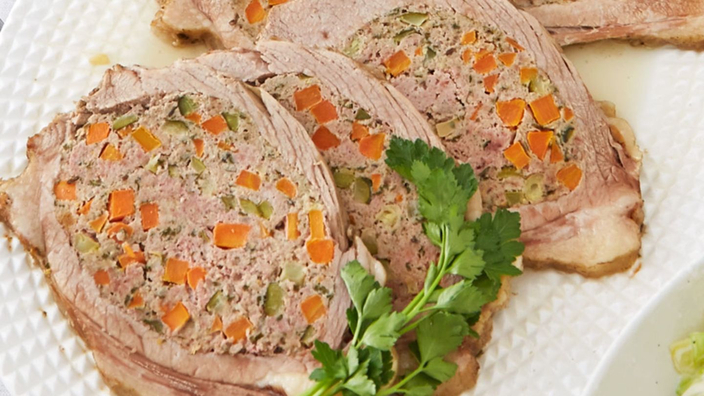 Gefüllte Kalbsbrust Rezept