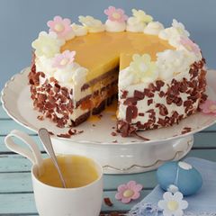 Aprikosen-Eierlikörtorte