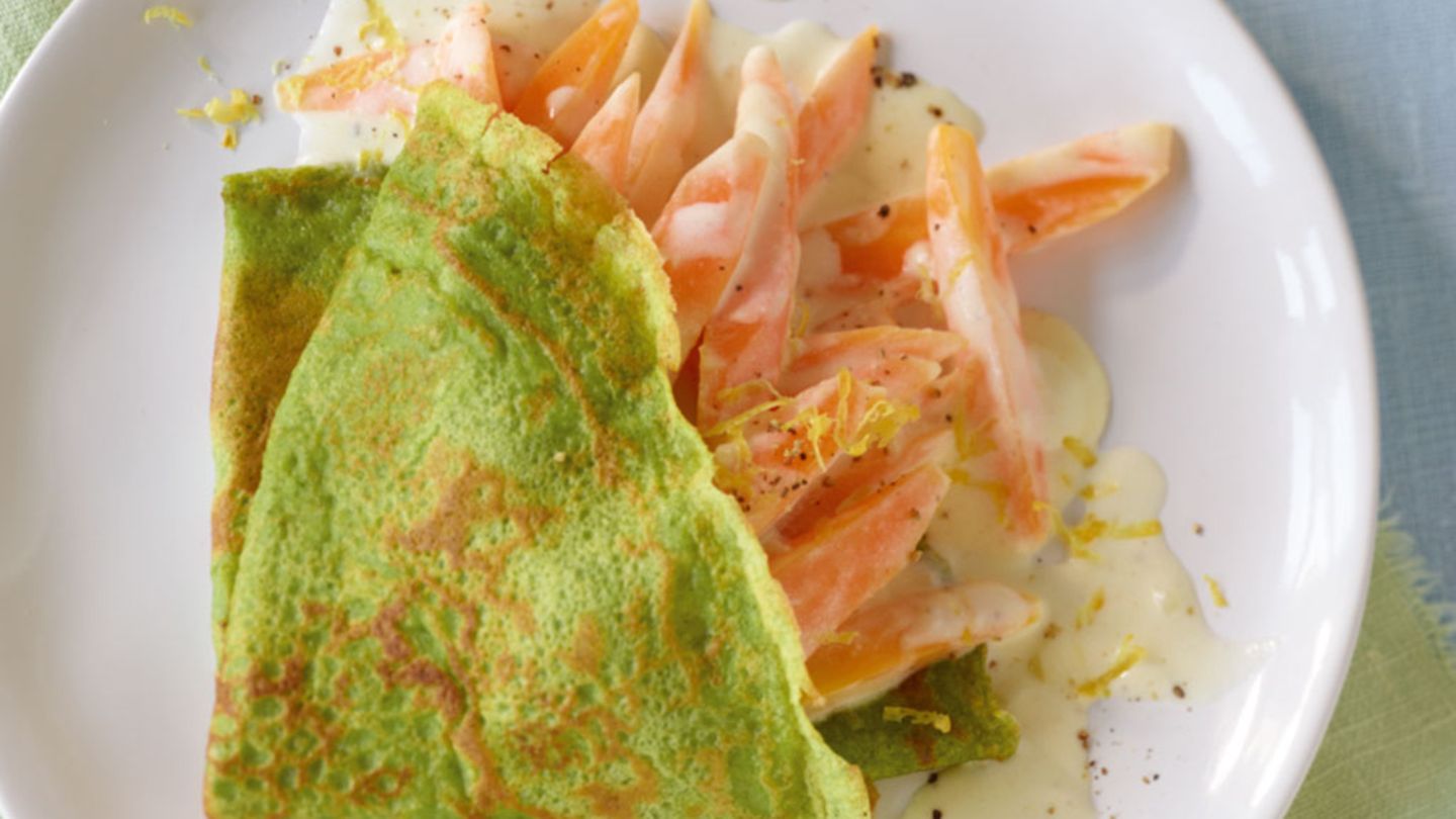 Bärlauch-Crêpes Rezept