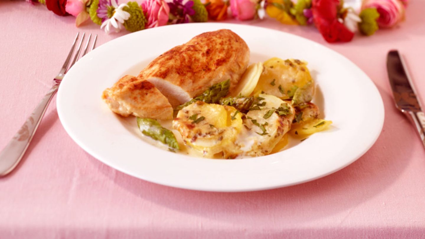 Hähnchen mit Kohlrabigemüse Rezept