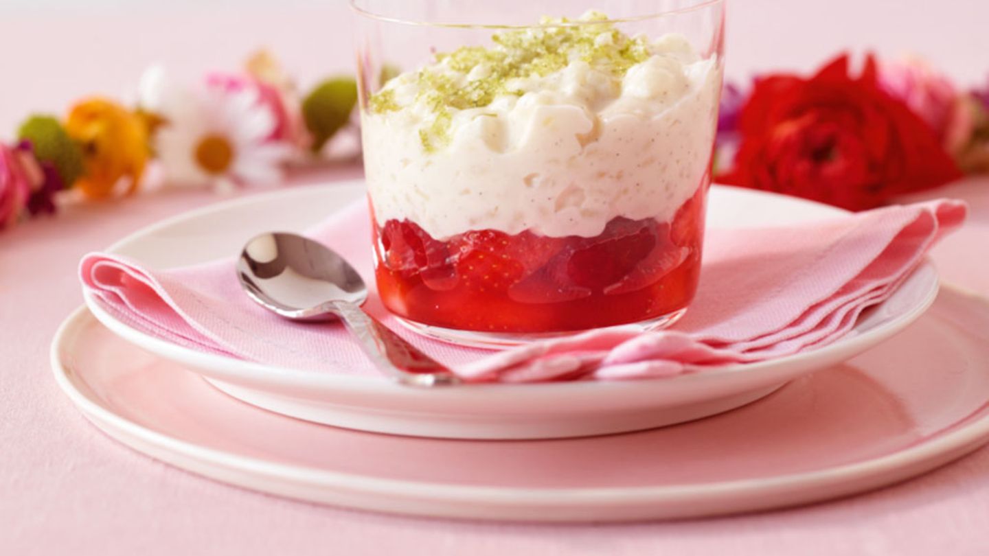 Milchreis mit Limettenzucker und Beeren Rezept