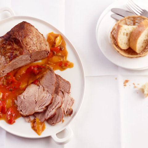 Paprika-Schweinebraten