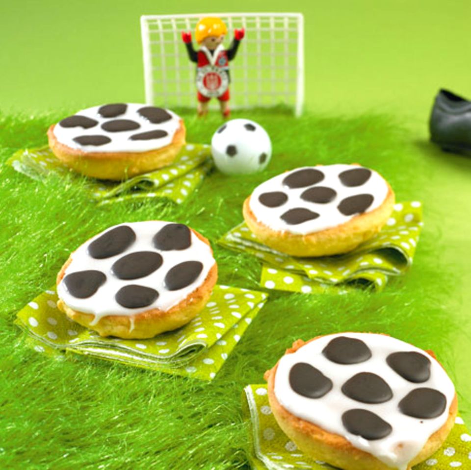 Snacks für die Fußballparty