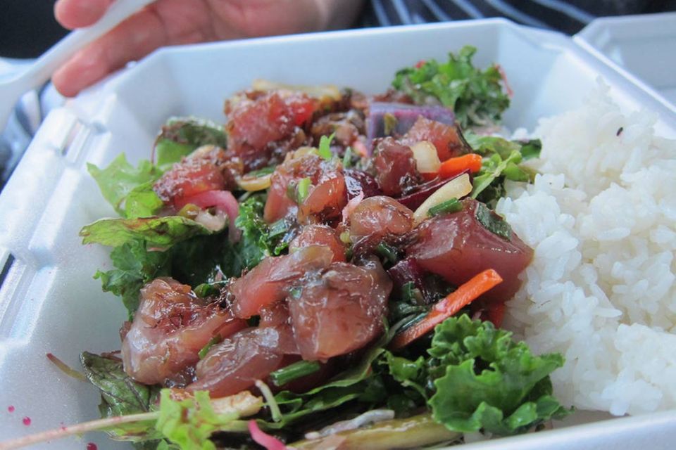 Poké - hawaiianischer Thunfischsalat