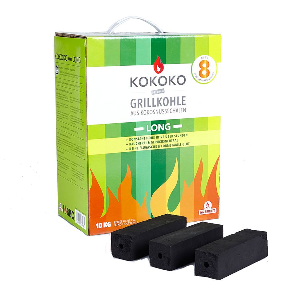 Grillkohle aus Kokosnusschale: Kokoko Grillkohle aus Kokosnusschale: Kokoko