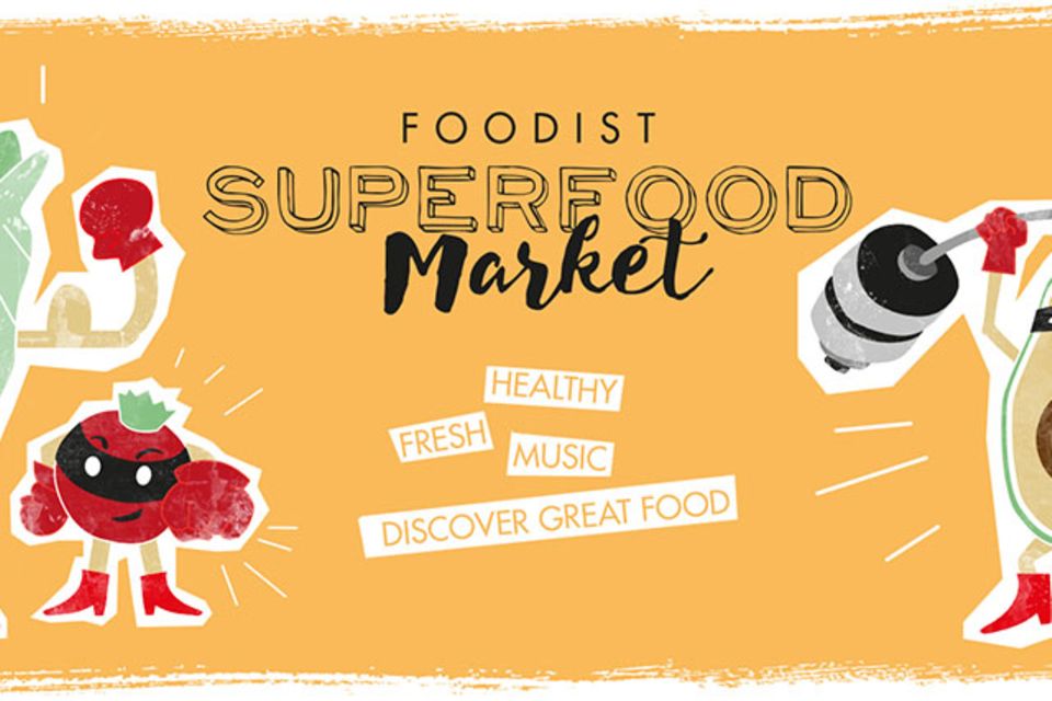 Superfood-Market in Hamburg, präsentiert von Foodist
