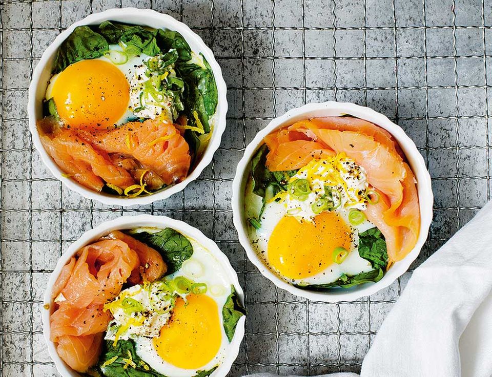 Eier im Förmchen: Ein Sonntagsfrühstück vom Feinsten Eier im Förmchen: Ein Sonntagsfrühstück vom Feinsten