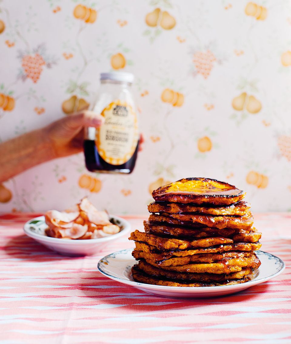 Pumpkin-Pancakes Pumpkin-Pancakes