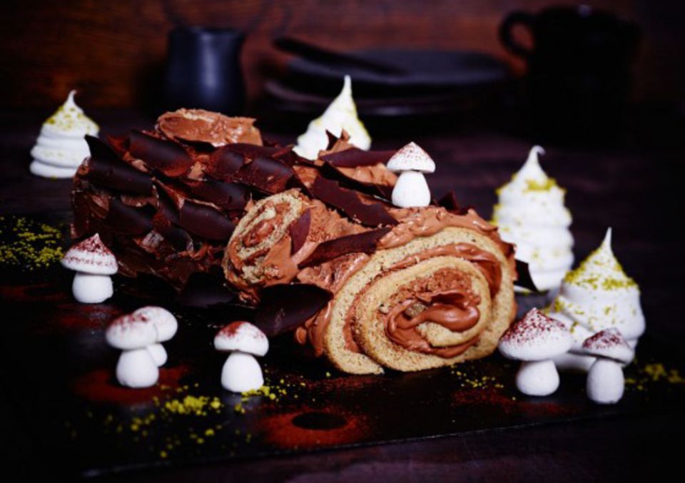 Bûche de Noël: Die französische Weihnachtstorte Bûche de Noël: Die französische Weihnachtstorte