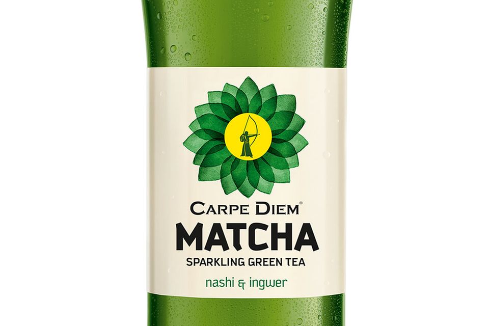 Carpe Diem Matcha Sparkling Green Tea ist vegan zertifiziert
