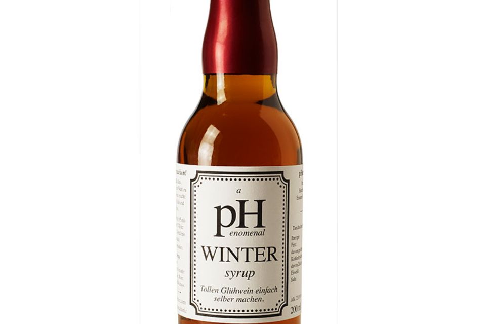 Für den perfekten Glühwein: pHenomenal Winter Syrup