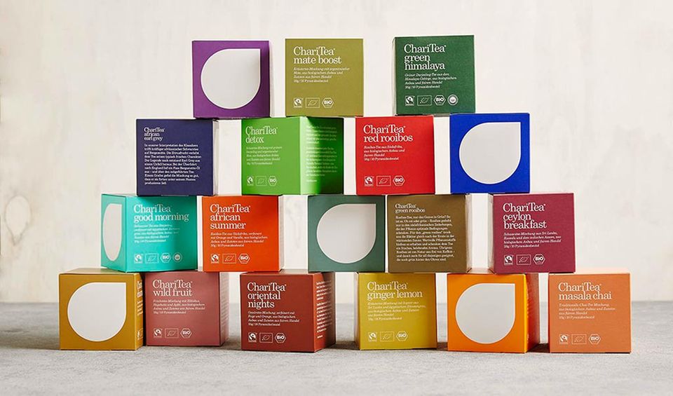 Farbenfroh und superlecker: Die neuen Bio-Tees von ChariTea Farbenfroh und superlecker: Die neuen Bio-Tees von ChariTea