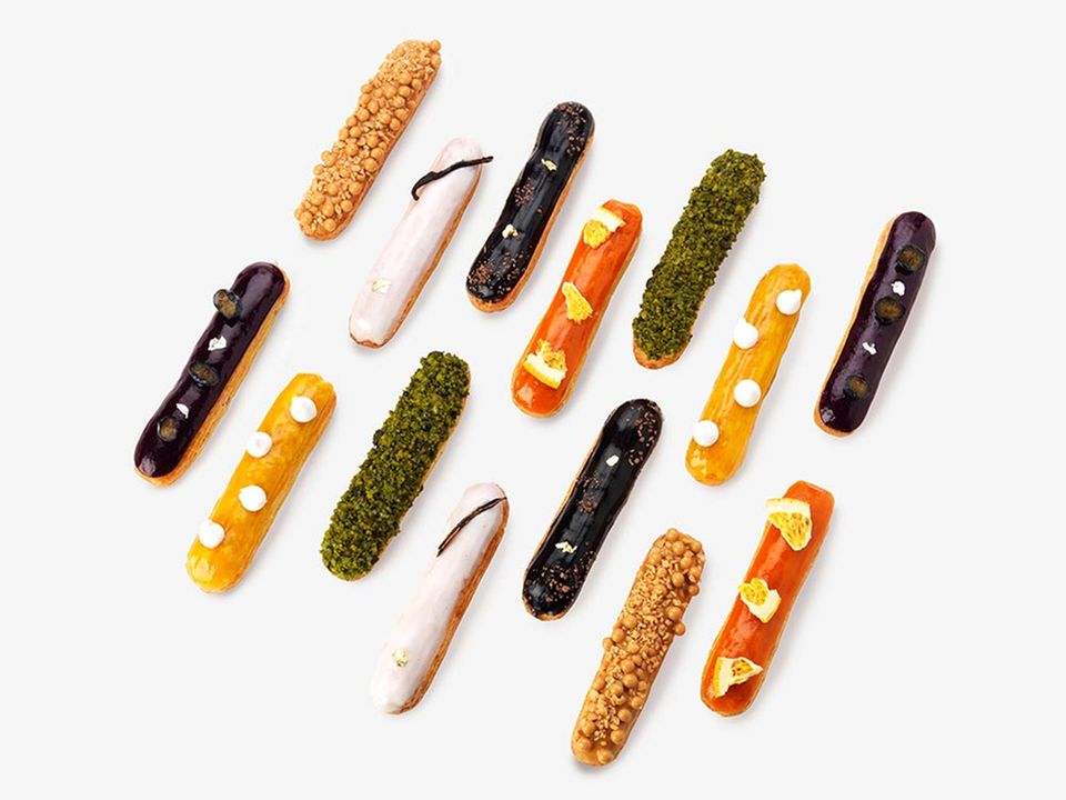 Fast zu schön zum Essen: Éclairs-Kunst in der Marc Patisserie Fast zu schön zum Essen: Éclairs-Kunst in der Marc Patisserie