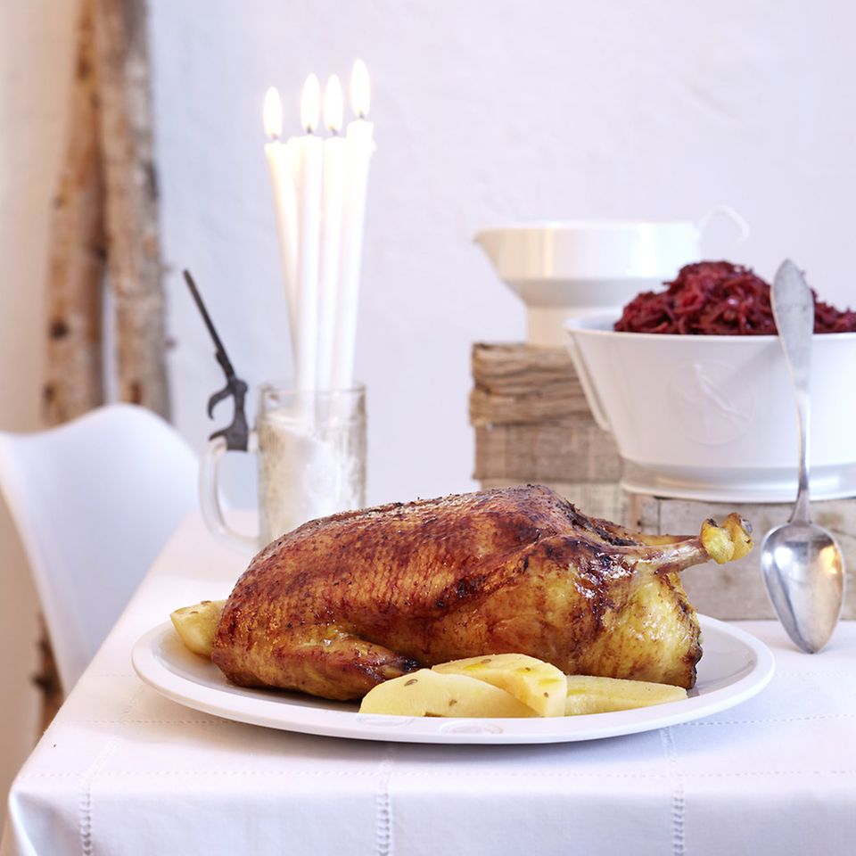 Rezepte: Weihnachtsmenü mit Ente