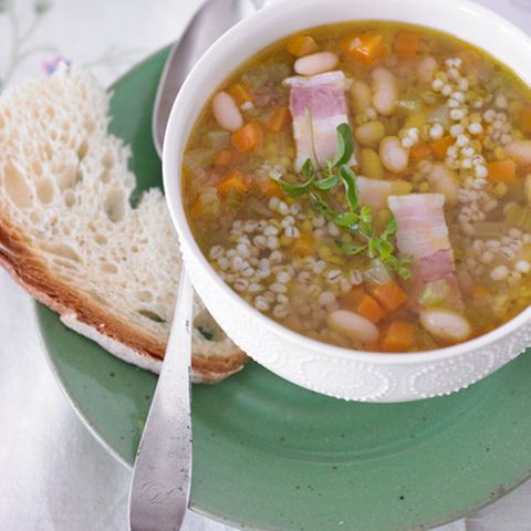 Rezepte: Suppen & Eintöpfe mit Speck