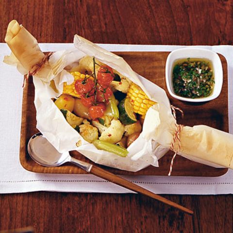 Vinaigrettes für vegetarische Gerichte