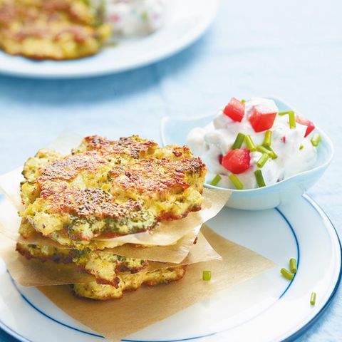 Vegetarische Gerichte mit Broccoli