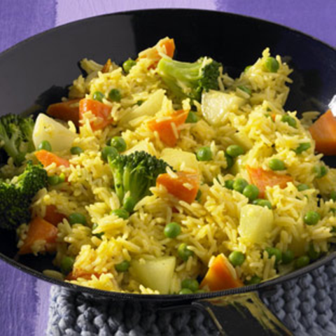 Rezepte: gekochter Reis