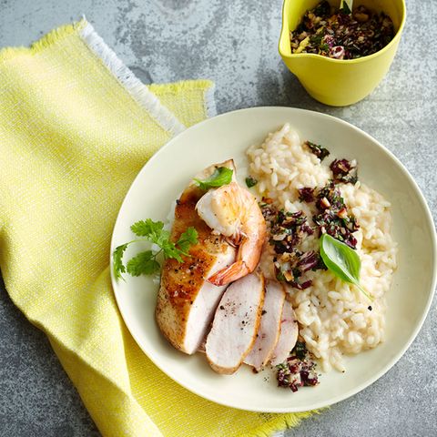 Pesto zu Fisch, Fleisch, Suppen und Desserts