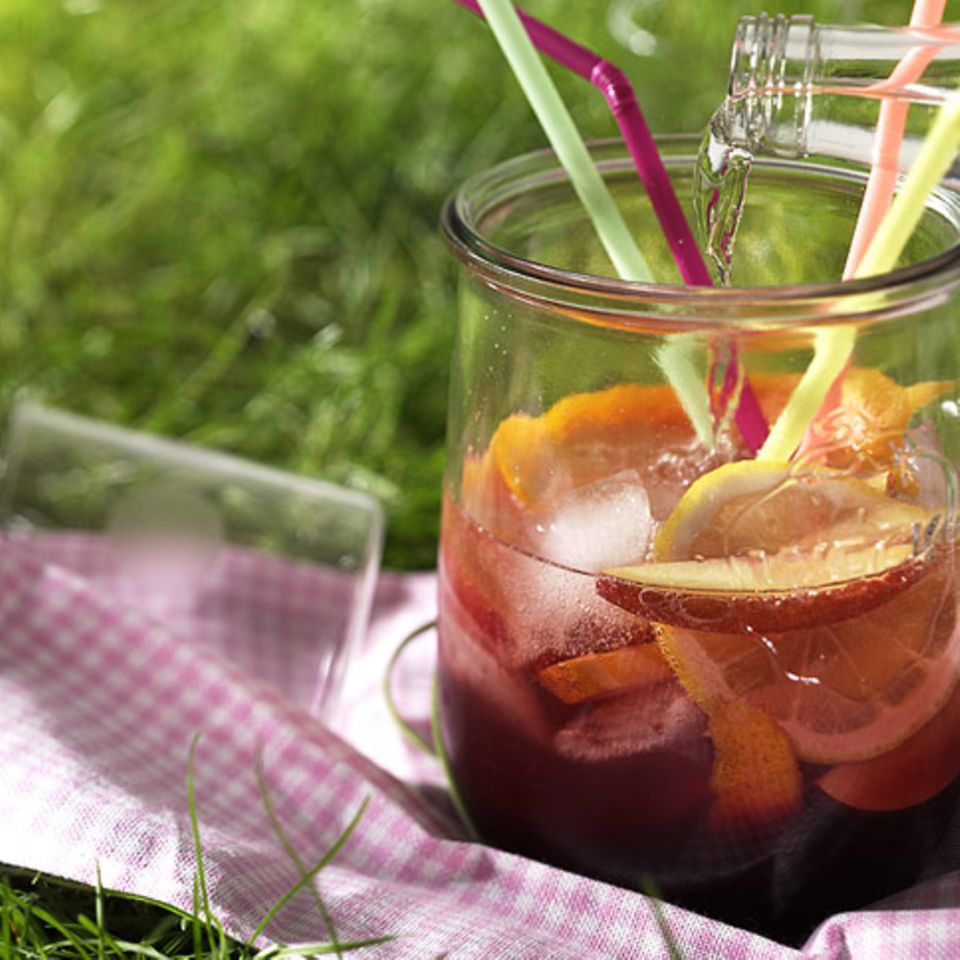Rezepte: alkoholfreie Bowle