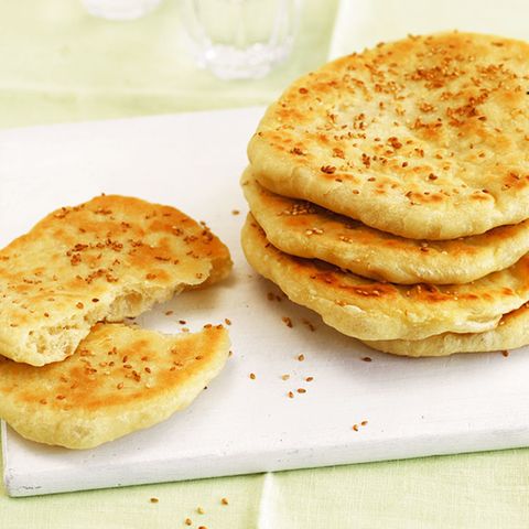 Fladenbrot backen