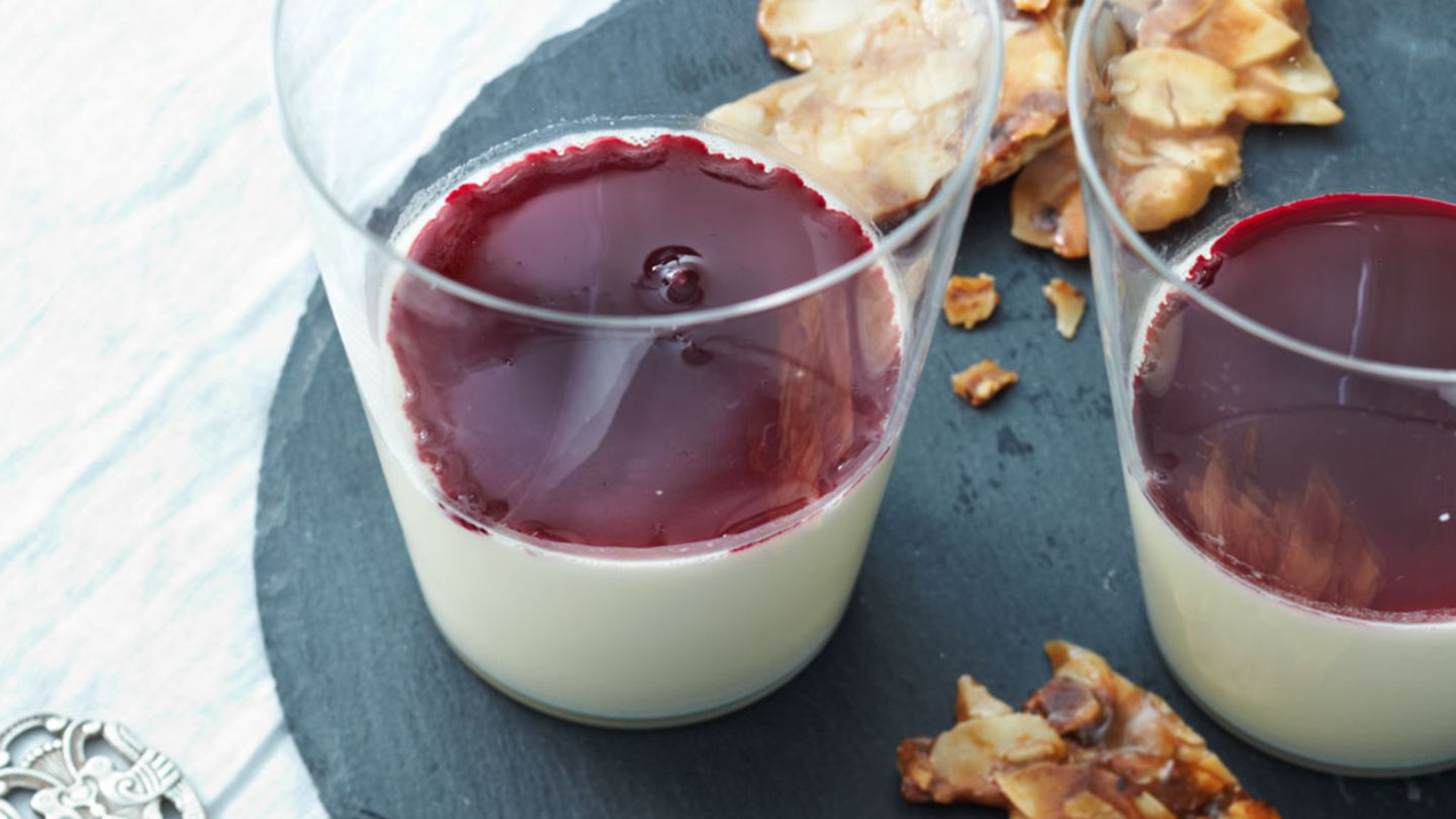 Sahne-Dessert mit Rosmarin Rezept