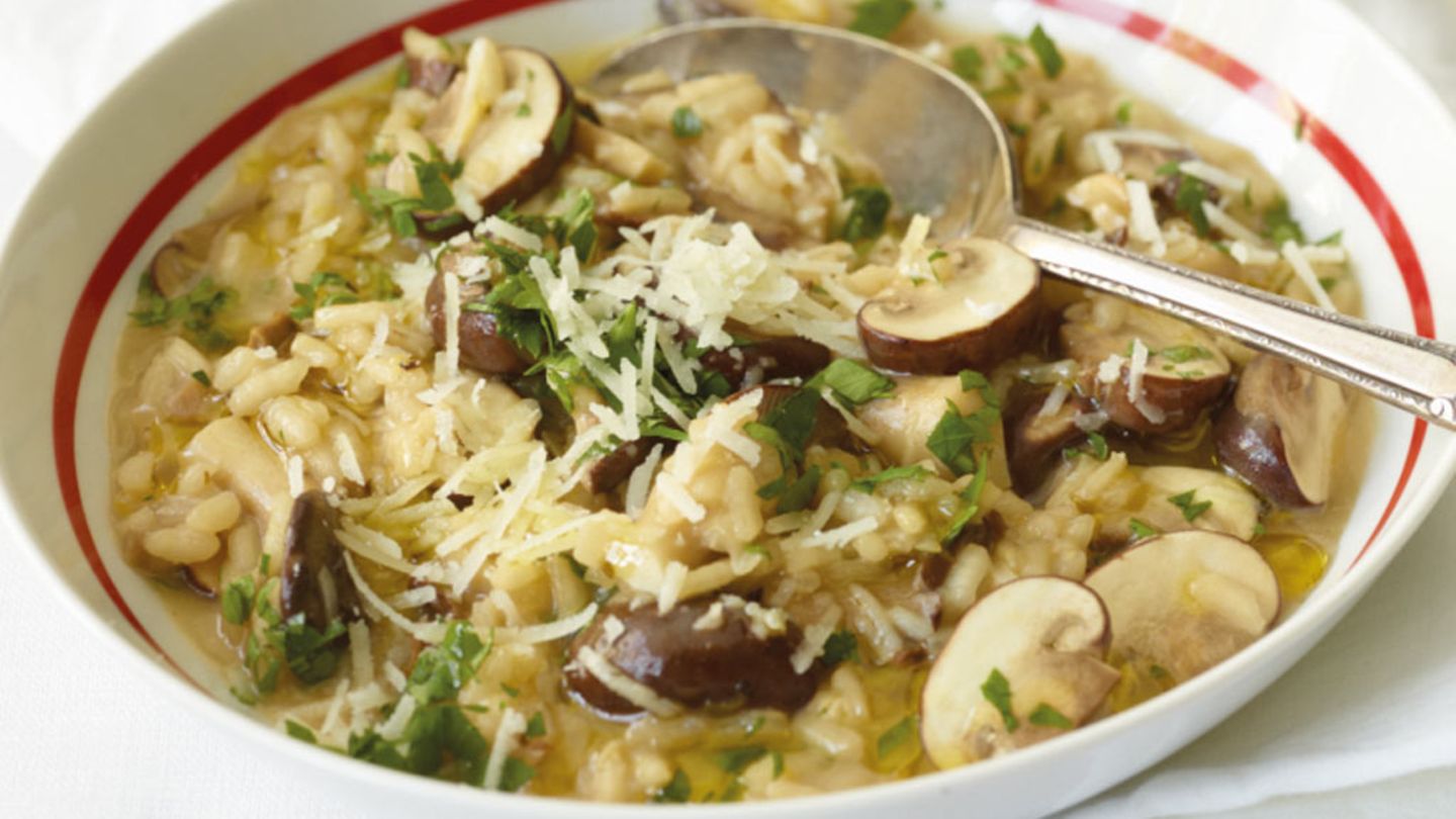 Pilzrisotto Rezept - [ESSEN UND TRINKEN]