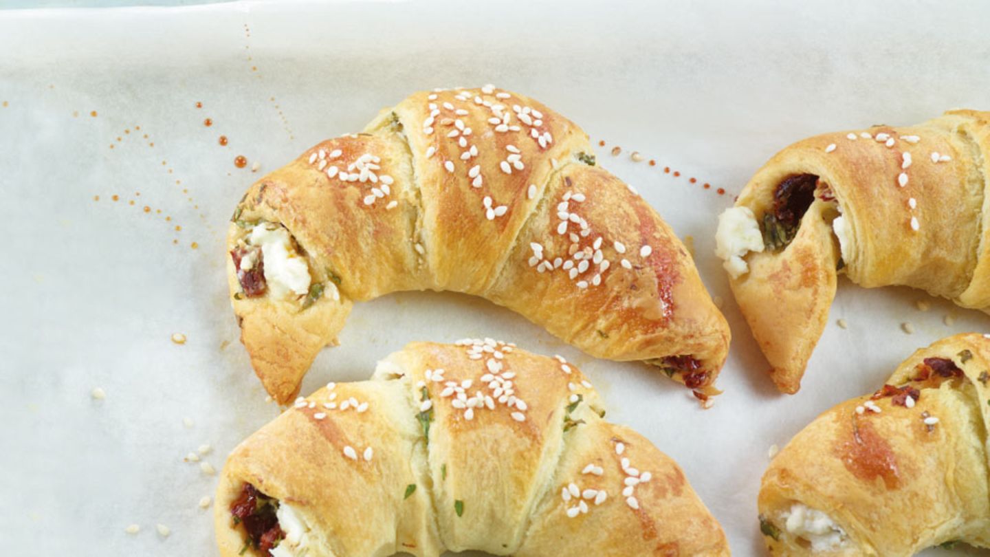 Gefüllte Croissants Rezept