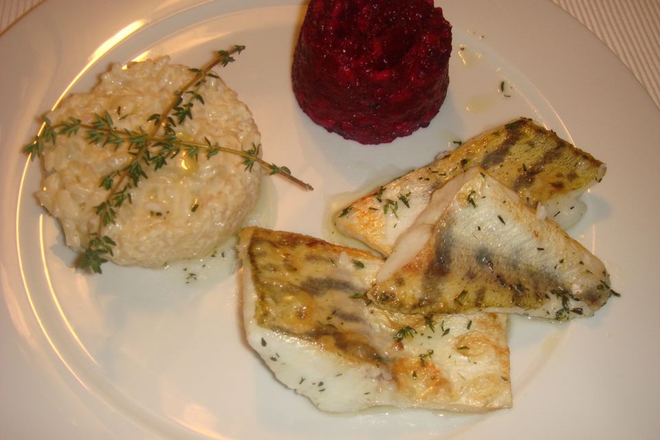 Rote-Bete-Risotto mit Mascarpone Rote-Bete-Risotto mit Mascarpone