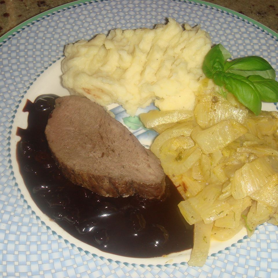 Rinderfilet mit Schoko-Balsamico-Sauce