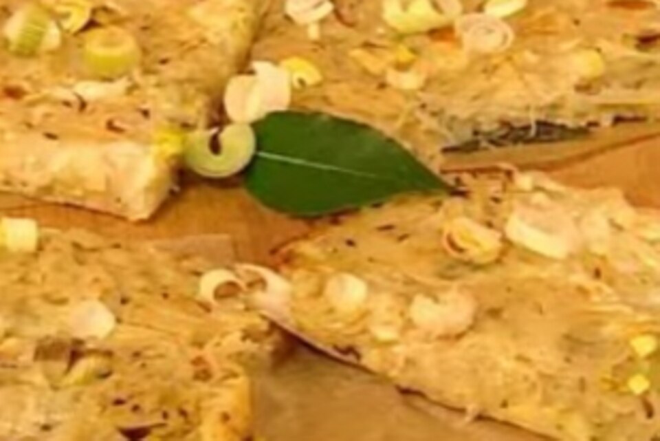Kartoffelpizza mit Sauerkraut Kartoffelpizza mit Sauerkraut