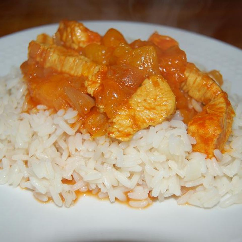 Putencurry Mit Mandarinen Rezept Essen Und Trinken