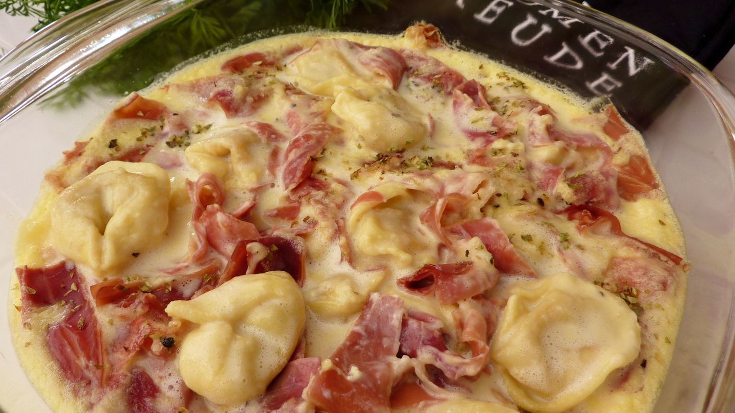 Tortellini-Gratin Rezept - [ESSEN UND TRINKEN]