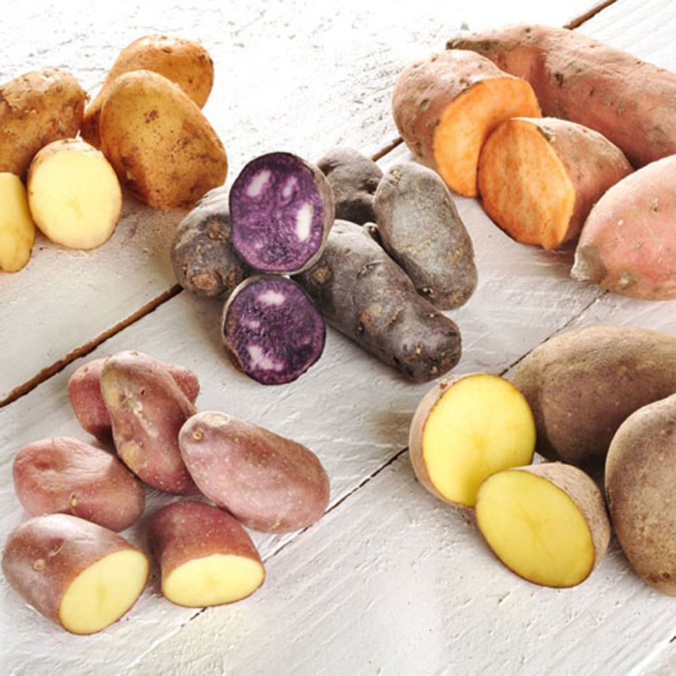 Kartoffel-Sorten auf einen Blick