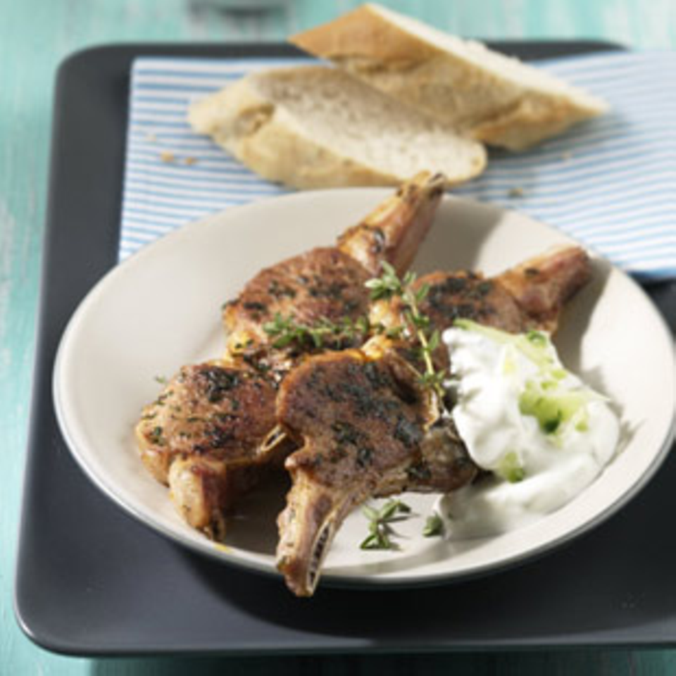 Griechische Lammkotelettes
